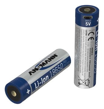 Ansmann Polnilna baterija Ansmann 18650 Li-Ion, 3400 mAh