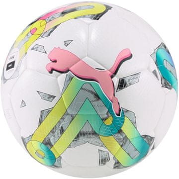 Puma Nogometna žoga Puma Orbita 4 HYB FIFA Basic bela-zelena-roza