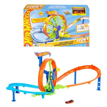 HOT Hot Wheels Action Rapid Launch & Loop Playset, dirkalna steza z avtomobilčkom