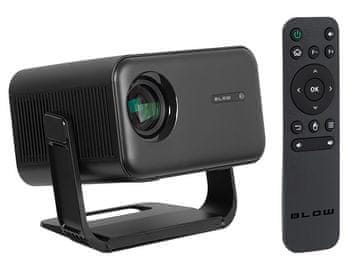 Blow BLOW MaxView prenosni projektor FullHD Android TV, črn