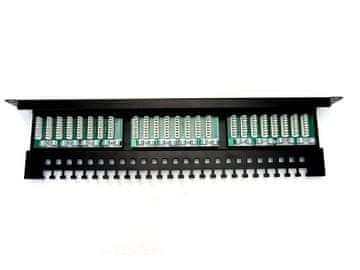 Digitus Digitus Patch plošča DN-91524U-EC, 24x Cat.5e, Črna