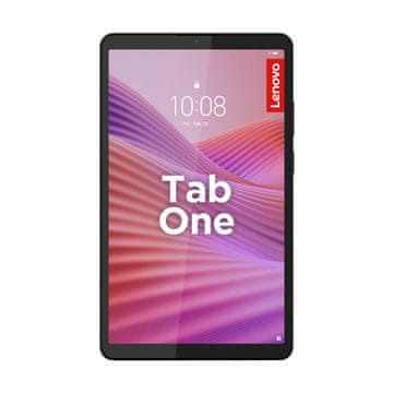 Lenovo Lenovo Tab One tablica 8.7" 64GB Mediatek Helio G85, 4GB RAM, Wi-Fi 5, Android 14, siva
