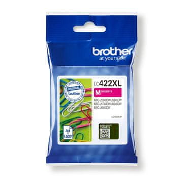 BROTHER Originalna tinta Brother LC422XLM, magenta, 1 kos