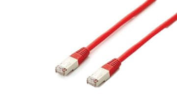Equip Equip Cat.6A Platinum S/FTP Patch kabel, 10m, crveni