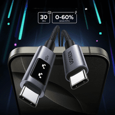 Ugreen Uno polnilni kabel, USB-C na USB-C, 100 W, 1 m (35501)