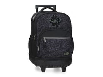 Joummabags Šolski nahrbtnik na kolesih Pepe Jeans Eloise – snemljiv, 2 kolesa, 6132941