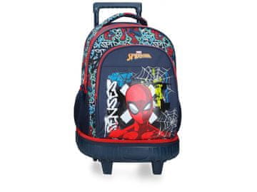 Joummabags Šolski nahrbtnik na kolesih Spiderman Graffiti – snemljiv, 2 kolesa, 4262911