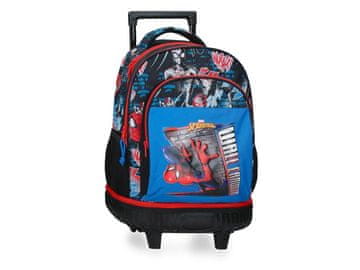 Joummabags Šolski nahrbtnik na kolesih Spiderman Wall Crawler – snemljiv, 2 kolesa, 4272911
