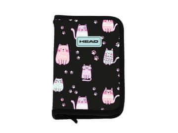 Astra Enonadstropna torba za pisala brez opreme Head LOVELY KITTY, AC1, 503024034