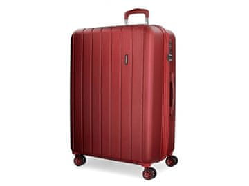 Joummabags MOVOM Wood Red, potovalni kovček s trdno lupino, 65 x 45 x 28 cm, 68 l, 5319266 (srednja razširjenost)