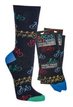 CoZy Nogavice Bicycle s kolesarskim motivom - 2 para