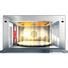 Whirlpool Mikrovalovna pečica z žarom MWSC 9133 SX