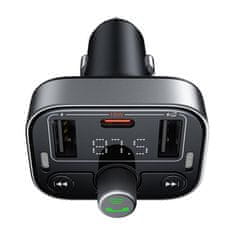 BASEUS FM-oddajnik Baseus S-09 Pro, Bluetooth (črn)