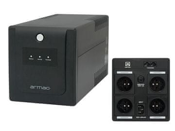 slomart Neprekinjeno napajanje Armac UPS HOME LINE-INTERACTIVE H/1000E/LED 1000 kVA