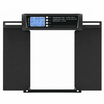 slomart ATL avtomatska vrata za kurnik DA265D, solarni panel + daljinec