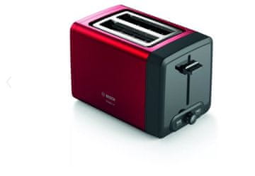slomart Bosch TAT4P424 toaster, 2 reži, rdeč