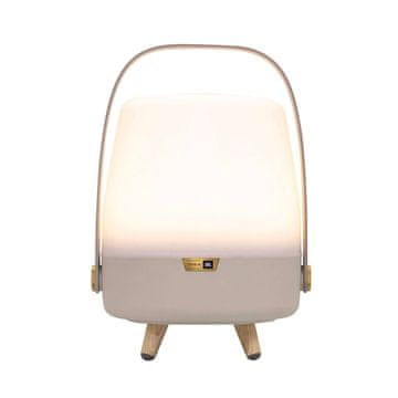 LAMPA Lite-Up Play Mini prenosna svetilka z Bluetooth zvočnikom, bež