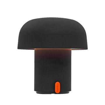 LAMPA Kooduu Sensa namizna svetilka, antracit, jeklena konstrukcija, USB napajanje