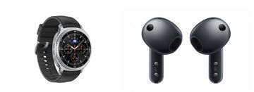 Samsung Galaxy Watch8 Classic pametna ura, 46mm, črna + Buds4 slušalke, črne (SM-L500NZKAEUE -2)