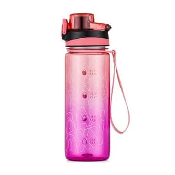Oxybag OXY LiFE - steklenička za pitje Ombre Rose, 800 ml