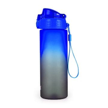 Oxybag OXY CLiCK - steklenička za pitje Ombre črna - modra, 600 ml