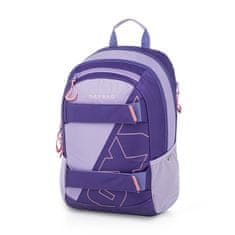 Oxybag OXY SPORT - komplet 2 kosov: študentski nahrbtnik Half Violet, peresnica