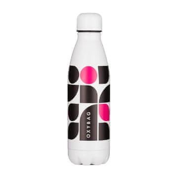 Oxybag OXY ViBE - termos steklenica Geometric, 500 ml