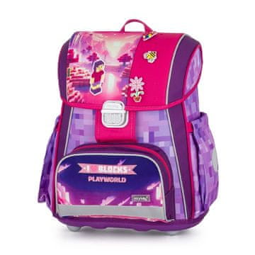 Oxybag PREMIUM - šolska torba za dekleta Playworld