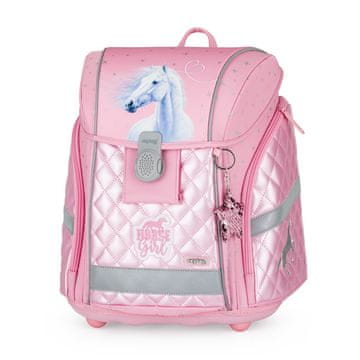 Oxybag PREMIUM LIGHT - šolska torba Horse Romantic