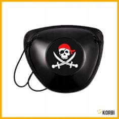 Korbi Piratski komplet: kompas, daljnogled in preveza