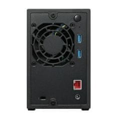 Asustor Asustor AS1202T NAS/strežnik za shranjevanje Tower Realtek 1GB DDR4 0TB ADM Črna
