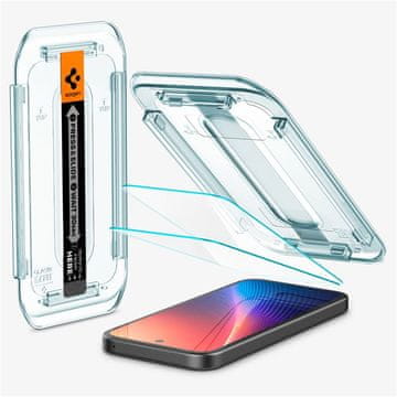 Spigen tR EZ Fit zaščitno steklo za Google Pixel 9a, 2 kosa