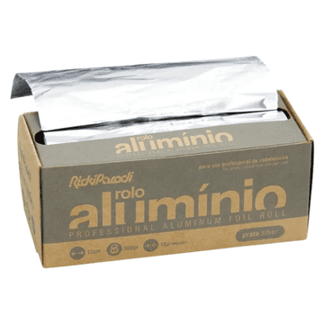 RickiParodi aluminijasta folija za lase, 12 cm 300 g