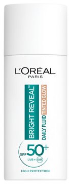 Svetleči obarvani fluid SPF 50+ Bright Reveal (dnevni fluid) 50 ml