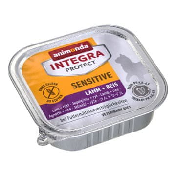 Animonda ANIMONDA Integra Protect Sensitive Lamb with rice - Mokra hrana za odrasle mačke, 100 g
