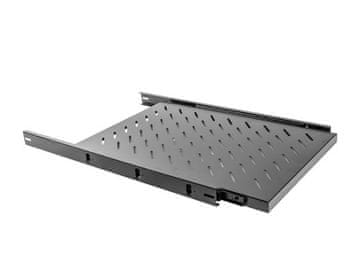 Lanberg Lanberg AK-1011-B nastavljiva polica za regal, 1U, 60 kg, črna