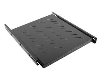 Lanberg Lanberg AK-1007-B nastavljiva polica za regal, 1U, 60 kg, črna