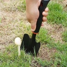 Zdaj orodje za vrt 3 kosa – lopatica, grablje, motika (31 cm)