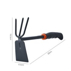 Zdaj orodje za vrt 3 kosa – lopatica, grablje, motika (31 cm)