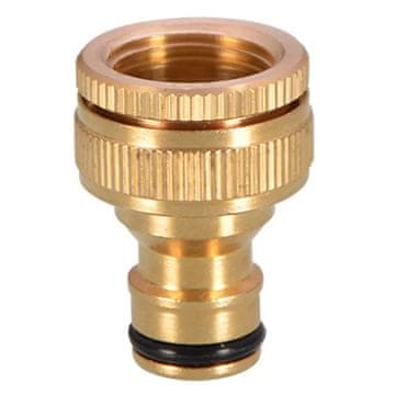Mosadzni adapter 1/2" – 3/4" na hitro priključek (notranji navoj)
