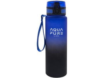 Astra Zdrava steklenica Aqua Pure Astra – 600 ml, modro-črna, 511025019
