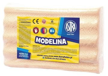Astra Modelirna masa za pečico Astra Modelina, barva kože, 1 kg 304111001