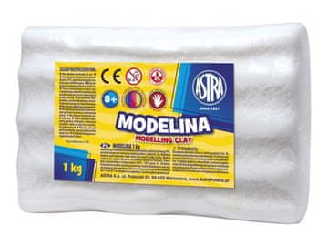 Astra Modelirna masa za pečico Astra Modelina, bela, 1 kg 304111012