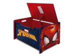 Arditex Otroško leseno pohištvo 2 v 1 SPIDERMAN Klop / Škatla za igrače, SM14179
