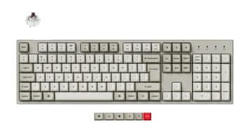Keychron C2 Pro žična mehanska tipkovnica, Super Brown stikala, RGB (C2PX-M3-UK)