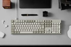 Keychron C2 Pro 8K žična mehanska tipkovnica, rdeča stikala, RGB, Retro (C2PX-M1-UK)