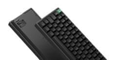 Keychron K2 HE brezžična mehanska tipkovnica, aluminij, Gateron nebula stikala, RGB, črna (K2H-J1-UK)