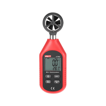 slomart Vremenski merilnik Uni-T UT363: Anemometer + Termometer