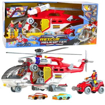 Večnamenski dodatki za reševalni helikopter, komplet luči in zvokov