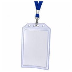 ETUI Prozorno navpično etui za izkaznico / kartico LEAN